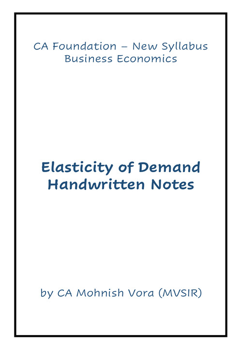 Economics short notes 