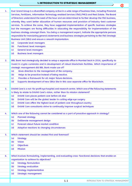 Ednovate sm MCQ 