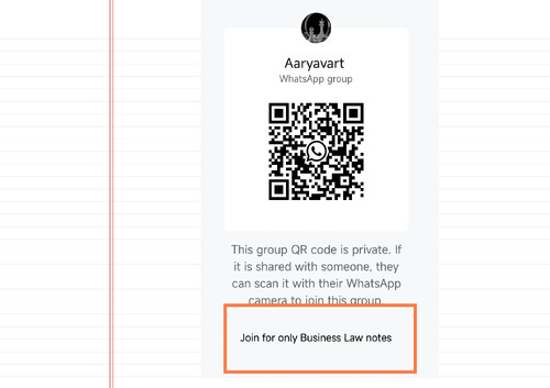 Join for Only FDN  Business Law 