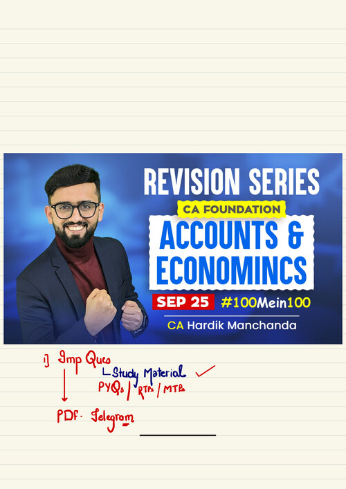 Rectification of error ca hardik manchanda 