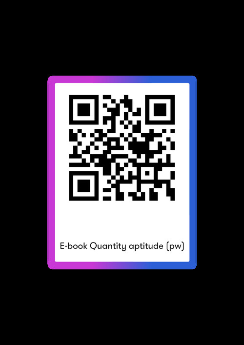 E-book Quantity aptitude by anurag sir(PW)