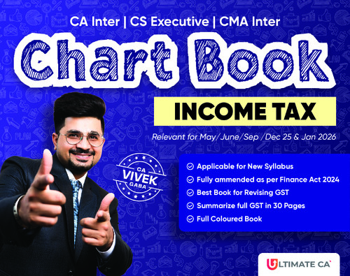 Income tax crux, chart book by vg sir, applicable for Jan 26 exams.

