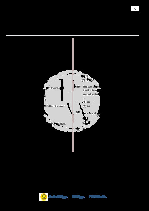 DPP Day 5: Ratio and Proportion, Indices and Logarithms