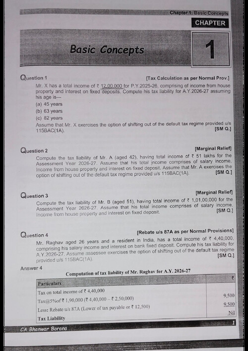DT Basic concepts (BB Sir Que Book) for May 26 
