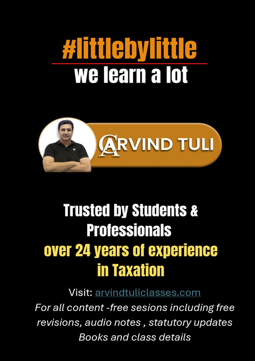 These are summary chart form notes for entire GST of 50 Marks 