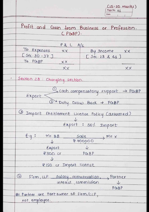 PGBP Handwritten notes (by BB Sir) for May 26.