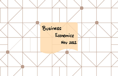 Business economics ch 1 notes 