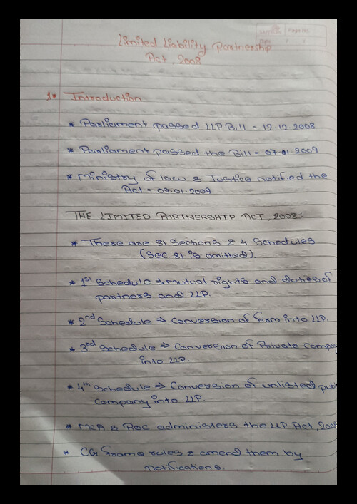 Law easy and best notes to help you to study 