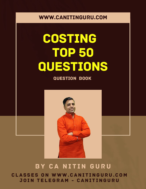 Costing questions for ca inter