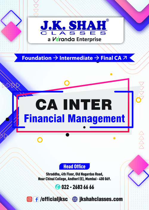 Financial Management Book - J K Shah 
Newly Revised Notes 