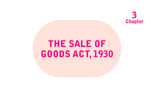 The sale of goods act 1930 short notes