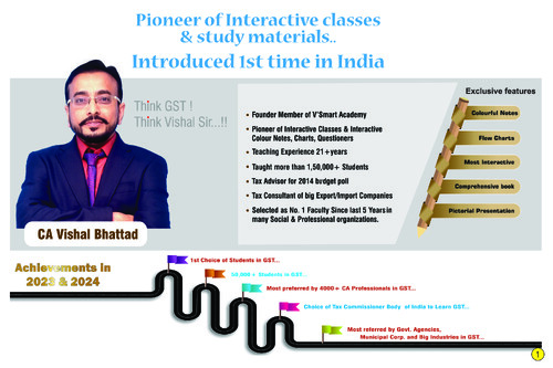 Gst chart book ca inter vishal bhattad sir