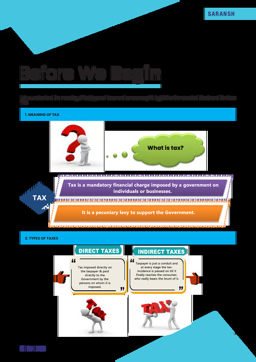 GST New Saransh - ICAI
Summary & Chart Book