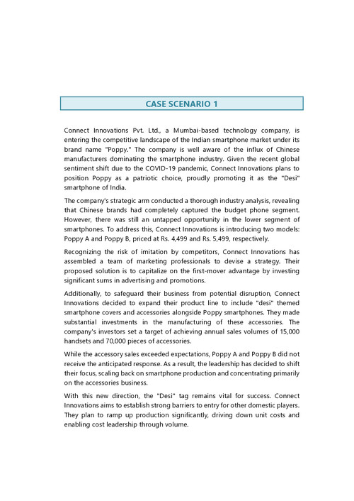 SM Case Scenario Booklet - ICAI
Exam type MCQ Questions 