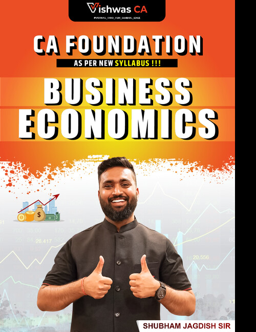 CA FOUNDATION 
PAPER -4 BUSINESS ECONOMICS 
ALL CHAPTERS SUGGESTED MCQ 
By. Vishvas CA 