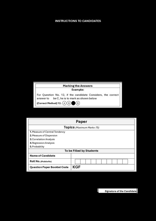 Statistics (TEST)..
Must solve..