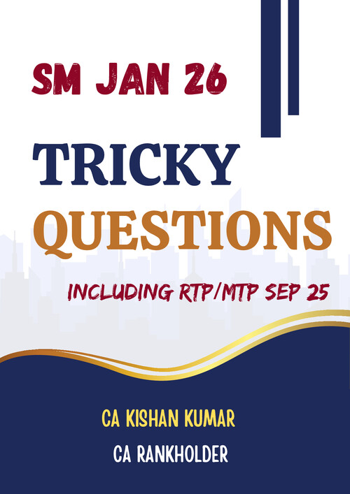 STRATEGIC MANAGEMENT TRICKY QUESTION BY CA KISHAN KUMAR SIR 