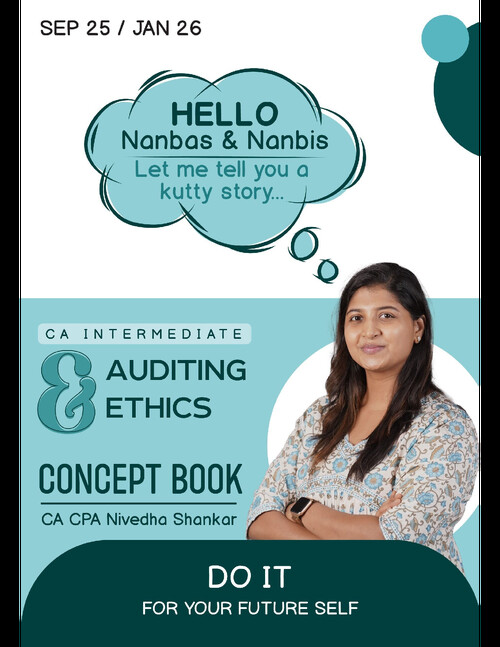 Audit Concept Notes - Nivedha maam 
Well Organised Notes for Audit 