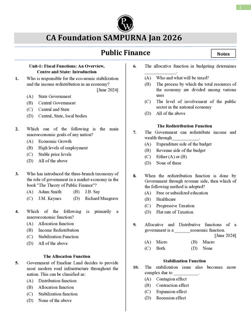 Public finance assistant 