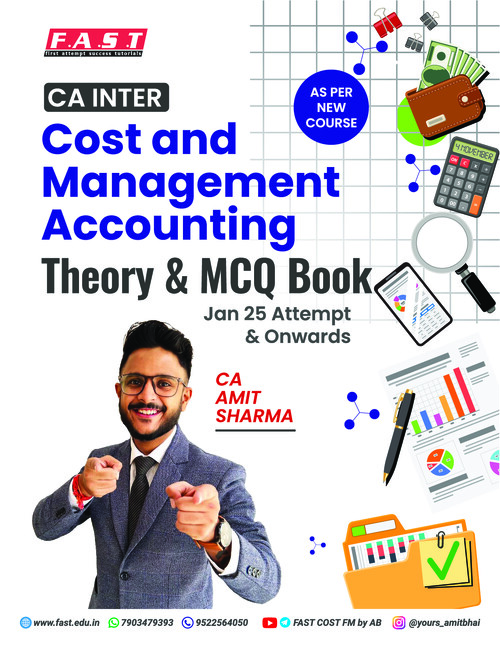 Costing theory and MCQ Book by CA Amit Sharma for Jan 26 and onwards 