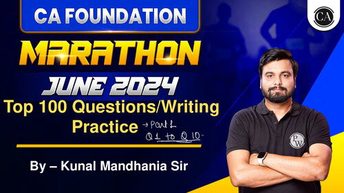 100 questions practice for CA Foundation Course| paper -02  business law ...