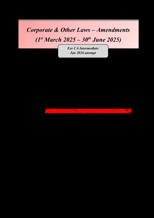 Law amendments applicable for Jan 26 .