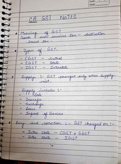 Goods and services tax