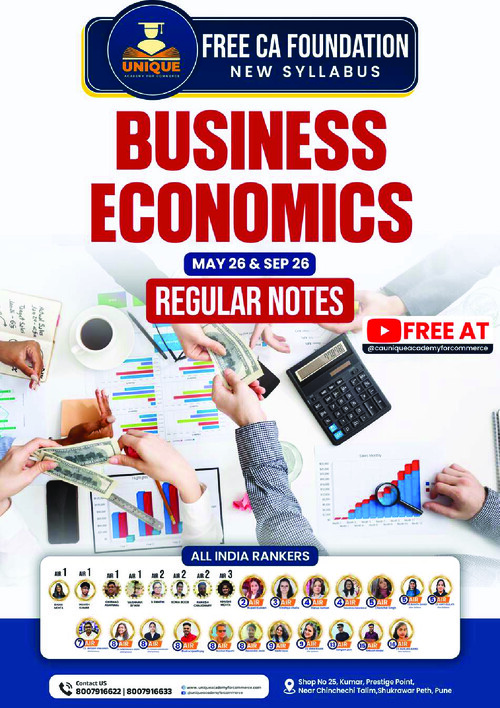 Business economics detailed notes