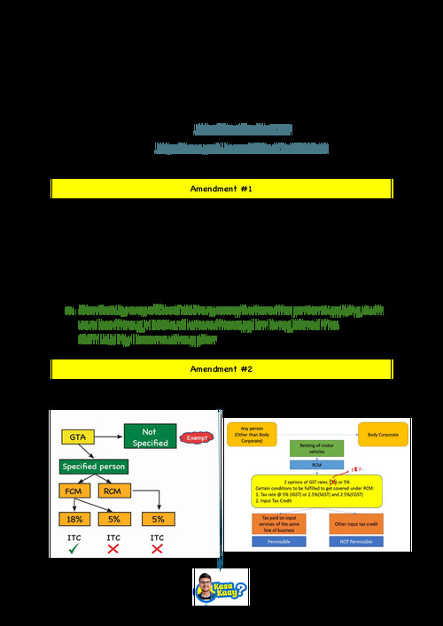 All Latest GST Amendments 
for May 2026, Sept 2026 and Jan 2027 Exam.

- CA Amit Mahajan Sir.