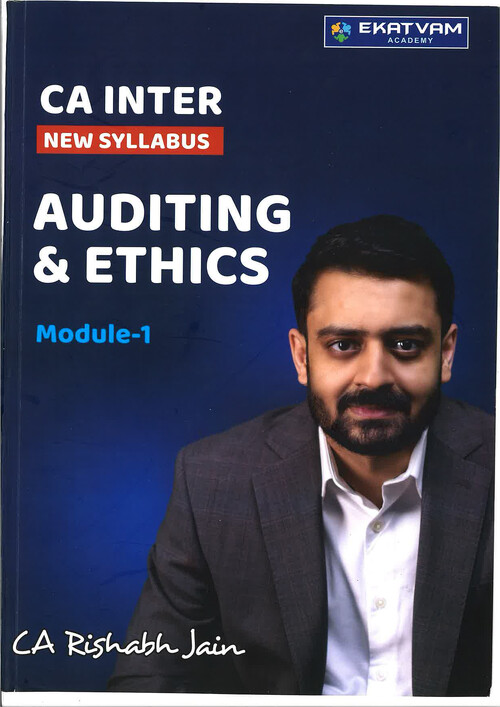 CA INTER 
AUDIT REGULAR BOOK 
VOLUME 1 
BY RISHABH JAIN 