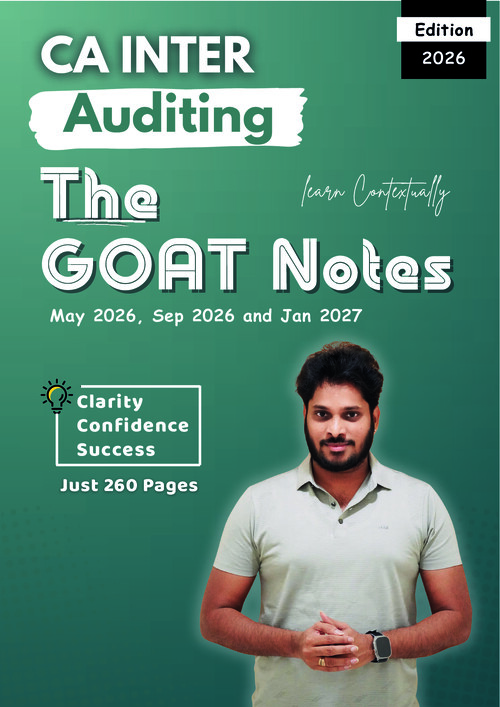 CA Intermediate Auditing - The Goat notes by CA Ram Harsha for May'26.pdf
