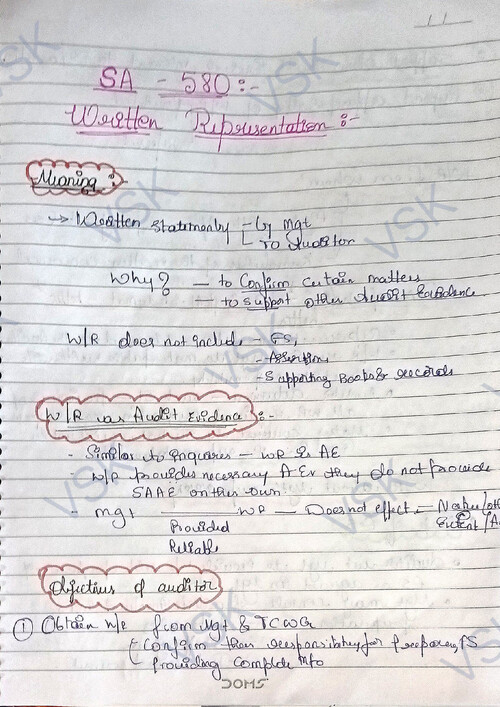Chapter-7
Completion and Review
SA-580