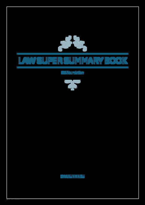 CA foundation business laws super summary pdf by CA Arun anbu