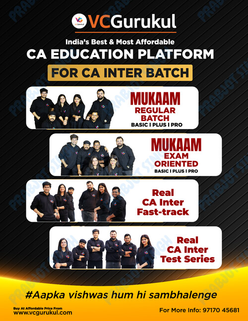 VC Gurukul Law Handwritten notes by CA Gurpreet Singh sir for May 26 and onwards.