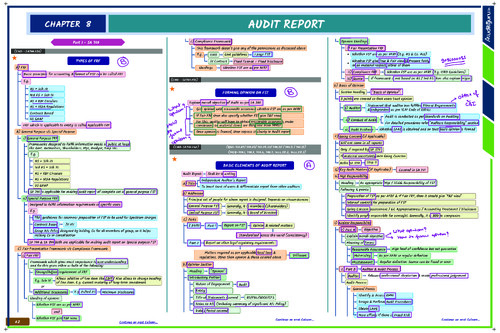 CA inter audit chart book 