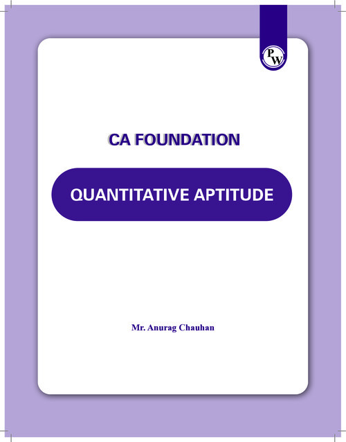 PW e notes quantitative aptitude