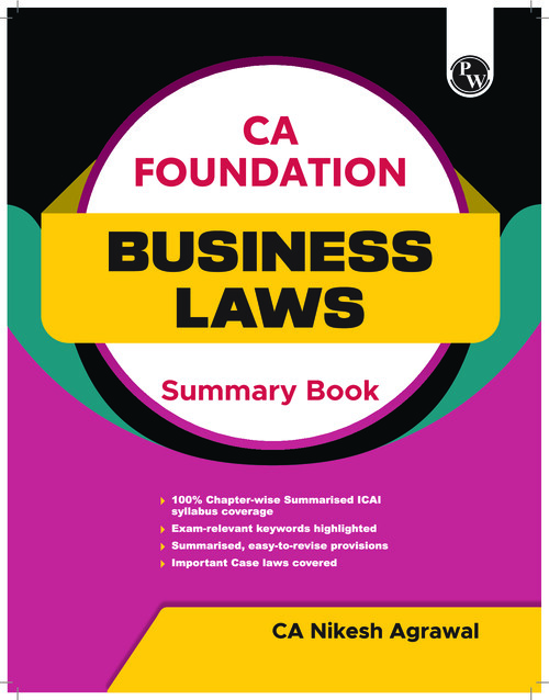 Business law summary book PW 