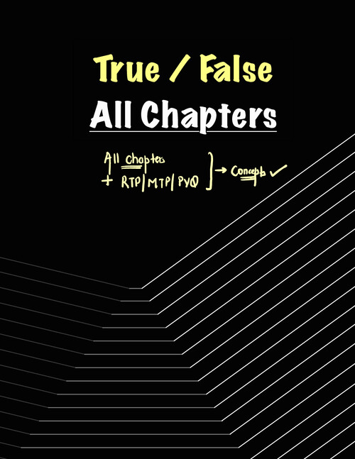 Ac Accounts all chapters TRUE AND FALSE at one place || 
●Relevant for may attempt and onwards  

☆ KISI KO PW KE LEC  FREE OF COST CHAHIYE  ??
DM ME ON TG - @DpandeyRrrrr