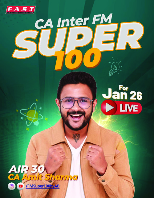 FM SUPER 100 by CA Amit Sharma 