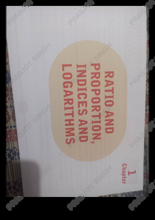 Quantitative aptitude flashbook PW for revision 