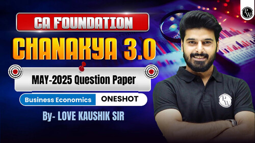 MAY 2025 PAPER SOLUTION 
   BY LOVE KAUSHIK SIR 