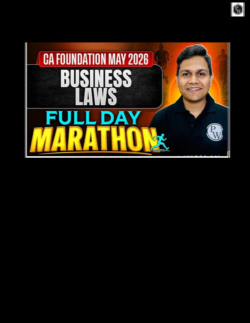 Get Ready For Full Day MARATHON Guys 
  At 11 am   BUSINESS LAWS 