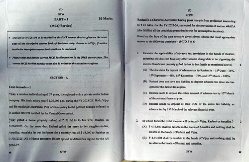 May 26 tax question paper 