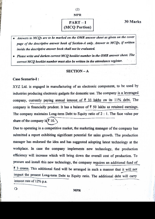 Fm and Sm question may 26 