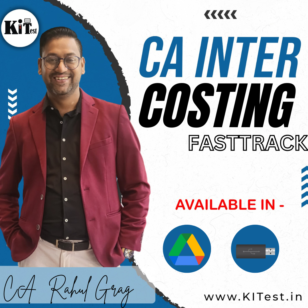 CA Inter Costing New syllabus Fasttrack Batch CA Rahul Garg