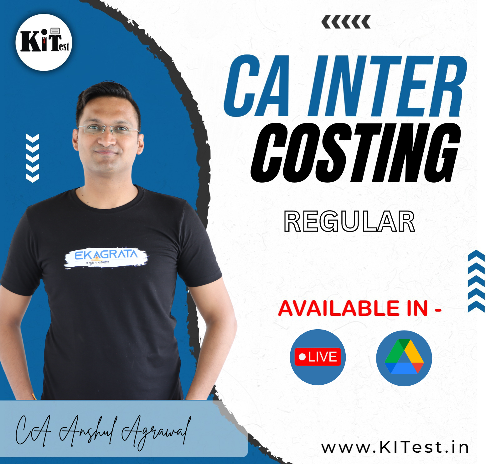 CA Inter Cost And Management Accounts New Syllabus Batch By CA CS Anshul Agrawal