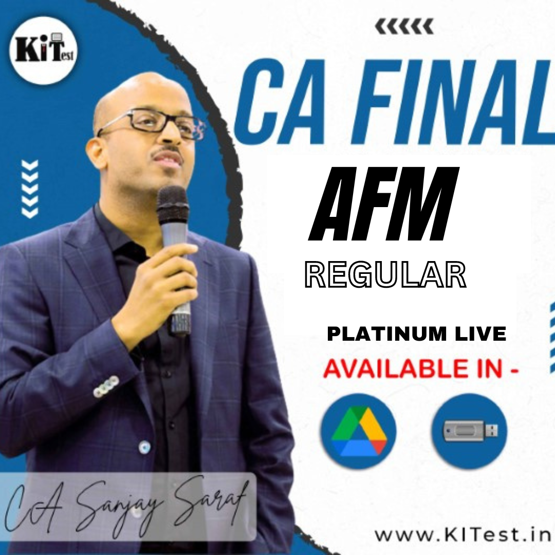 CA Final AFM (Advanced Financial Management) (New) Platinum Batch By CA Sanjay Saraf