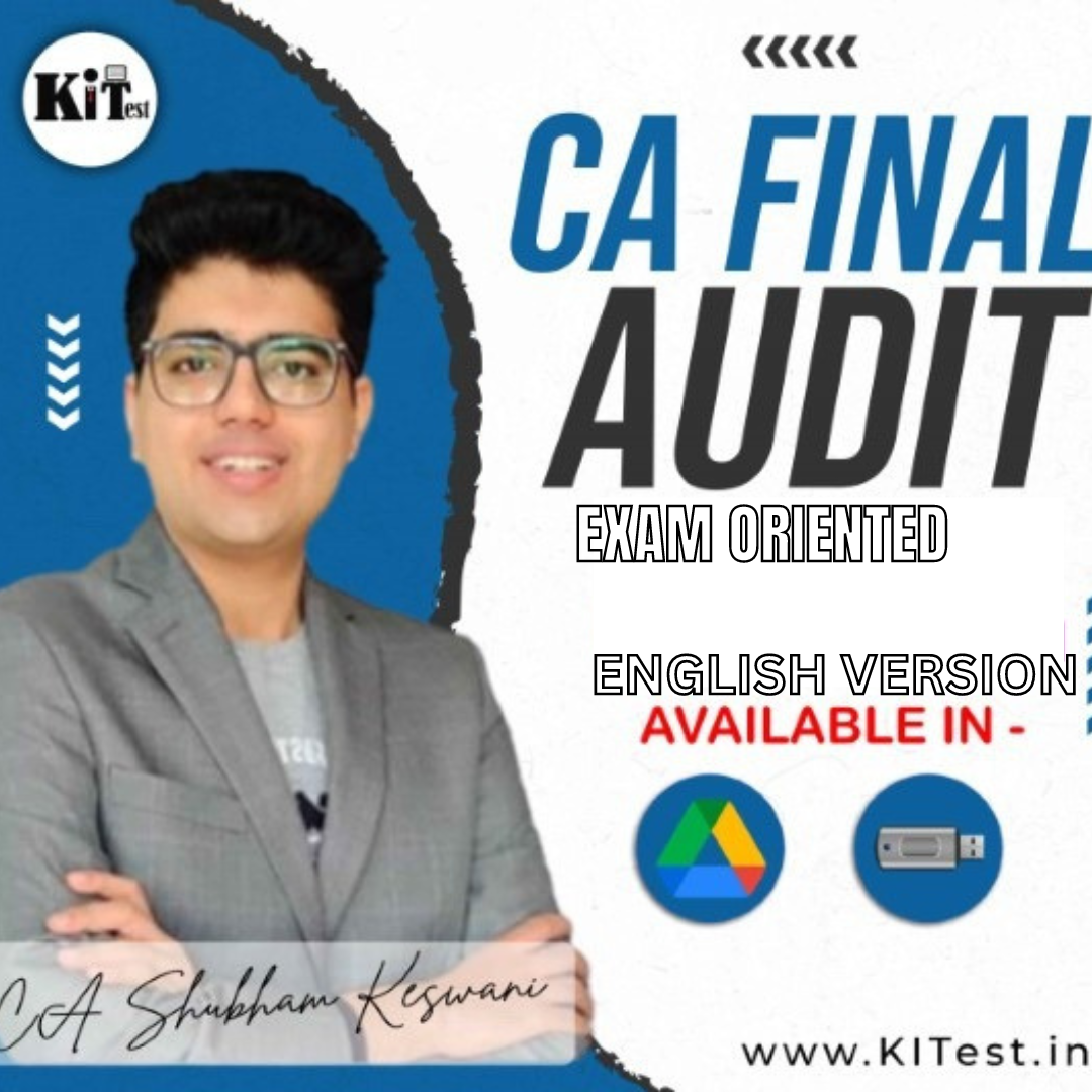 CA Final Audit Full English Exam Oriented Batch By CA Shubham Keswani