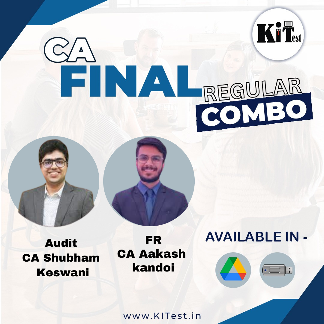 CA Final FR Audit Regular Batch For New Syllabus By CA Aakash Kandoi CA Shubham Keswani