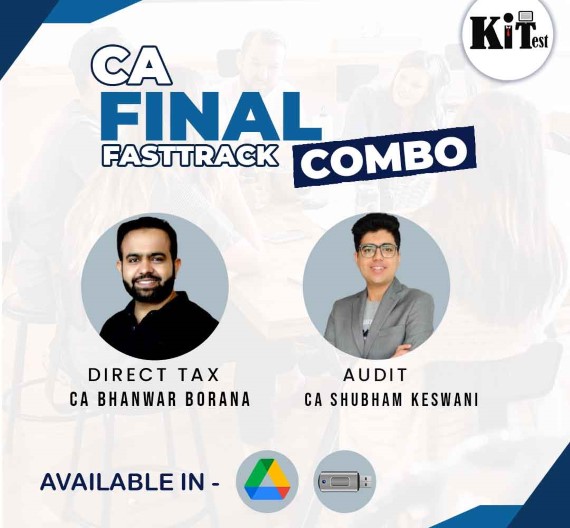 CA Final DT and Audit Fasttrack BY CA Bhanwar Borana (BB Sir) and CA Shubham Keswani